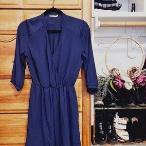 Lush Dress in Navy Blue